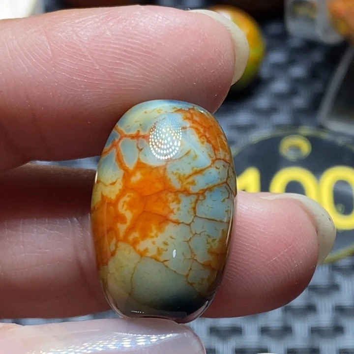 弱***杨玛瑙/玉髓合金颈饰