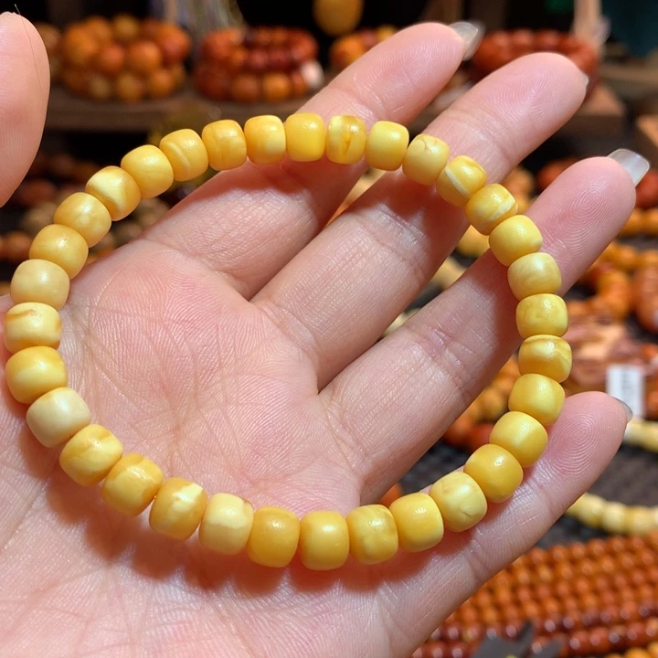 蜜蜡未镶嵌手串蜜蜡手串