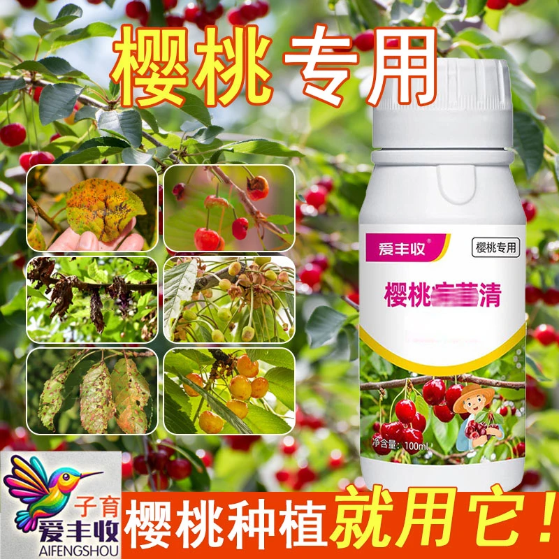 爱丰收樱桃微生物菌清樱桃专用樱桃微生物菌剂专用微生物菌肥料