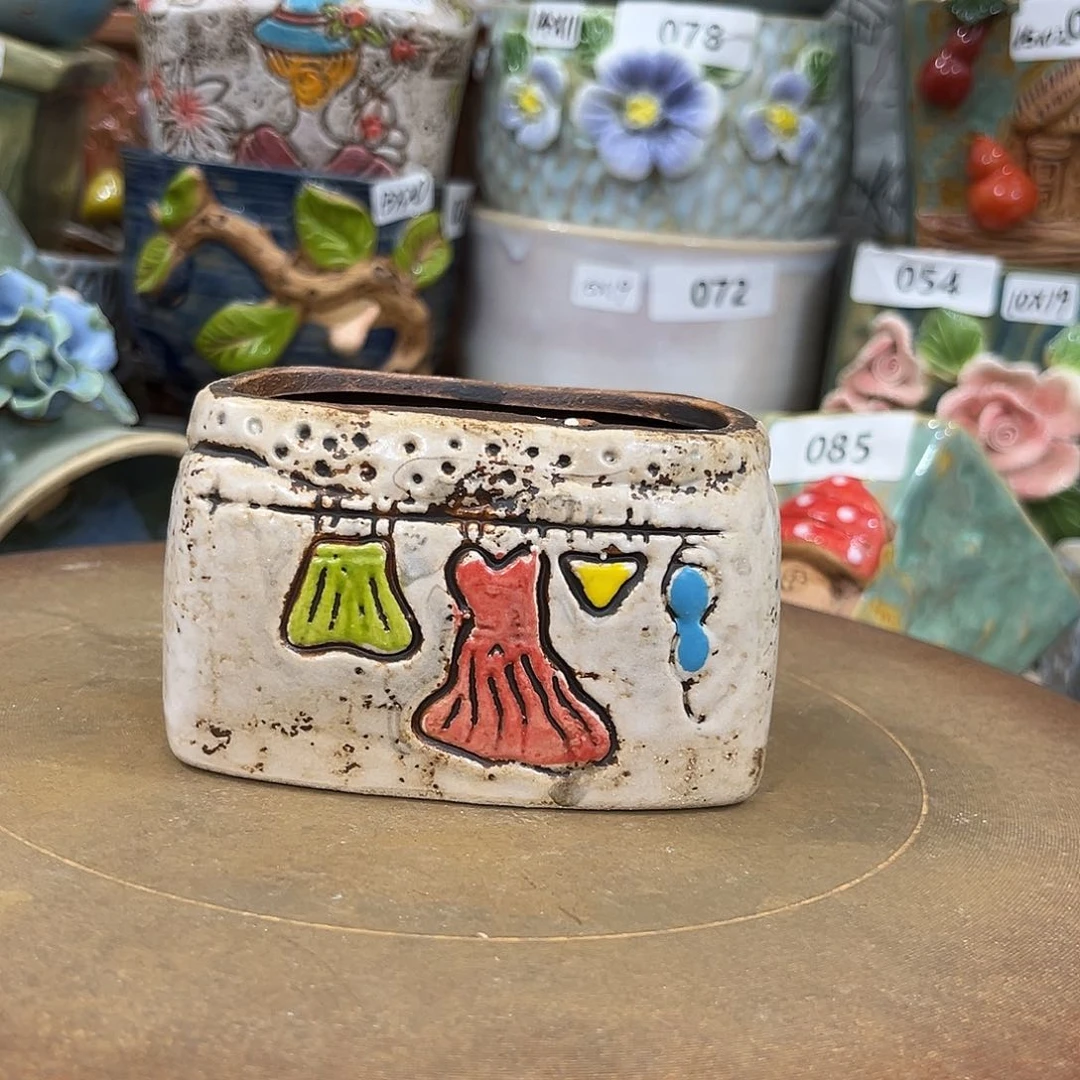 粗陶多肉花盆花盆