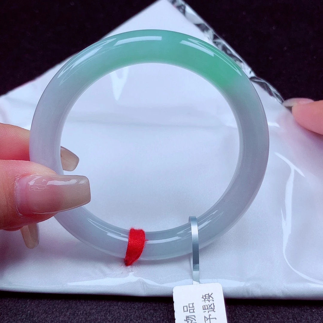 翡翠未镶嵌手镯天然缅甸A货翡翠玉手镯