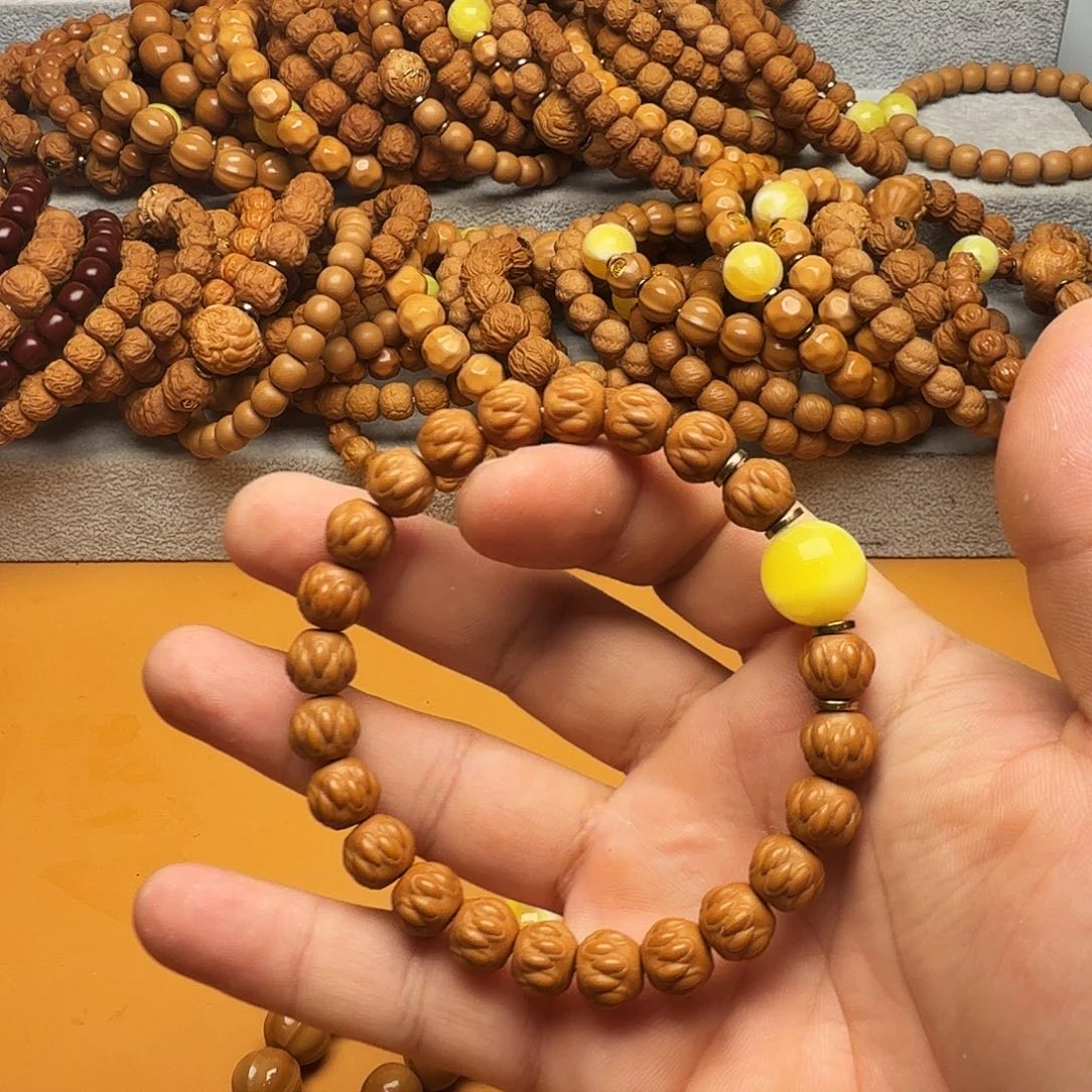 猴头核桃手串吞金兽