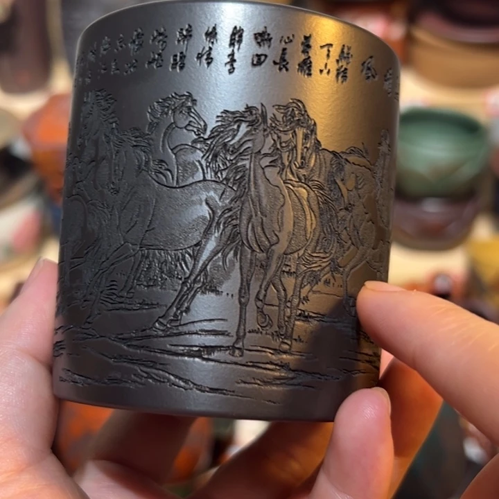 茶杯紫砂宜兴紫砂主人杯