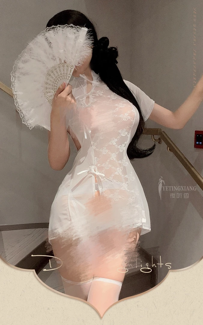 【鑫鑫家No退no换】80-120斤 旗袍蕾丝性感连衣裙