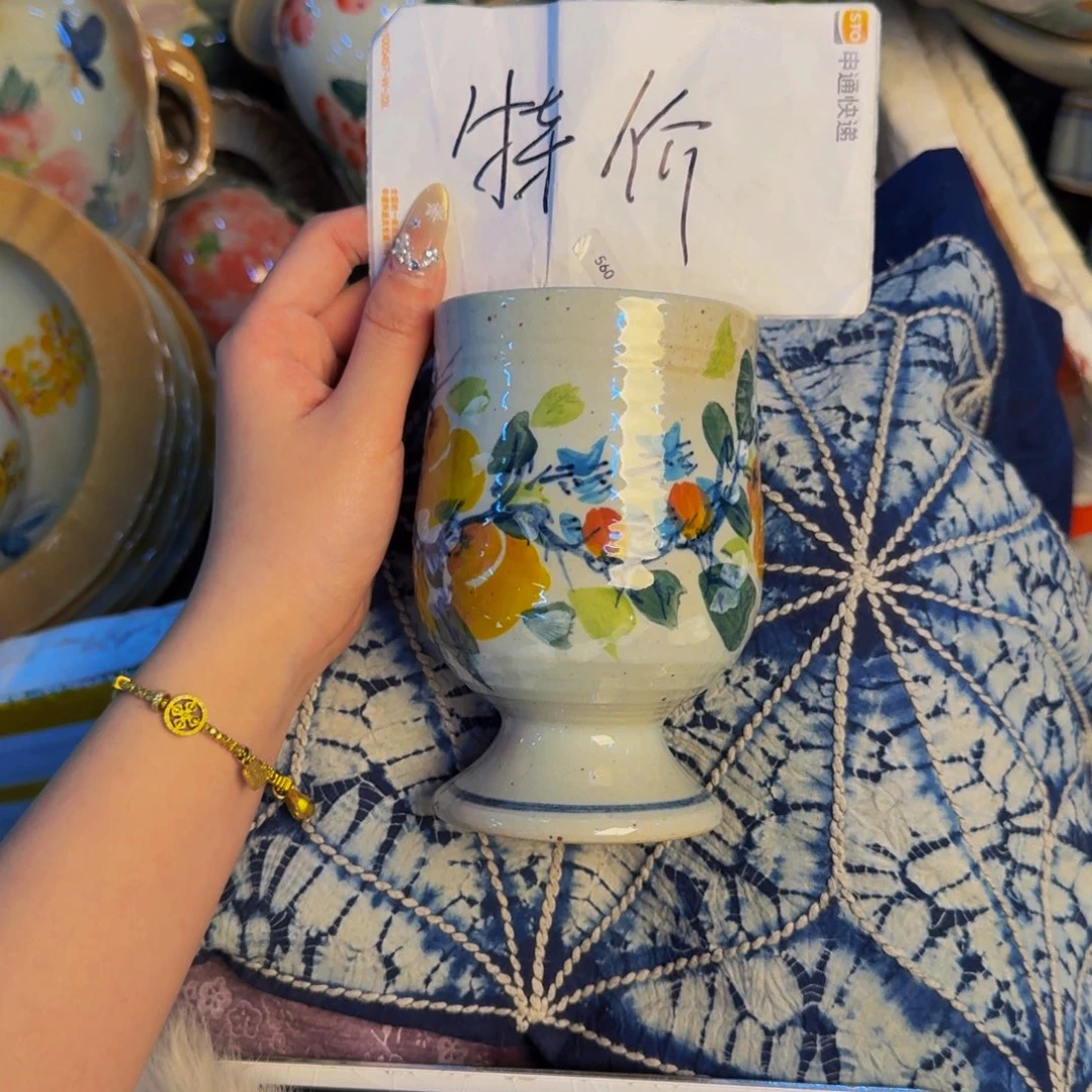 瓷片景德镇陶瓷手工手绘