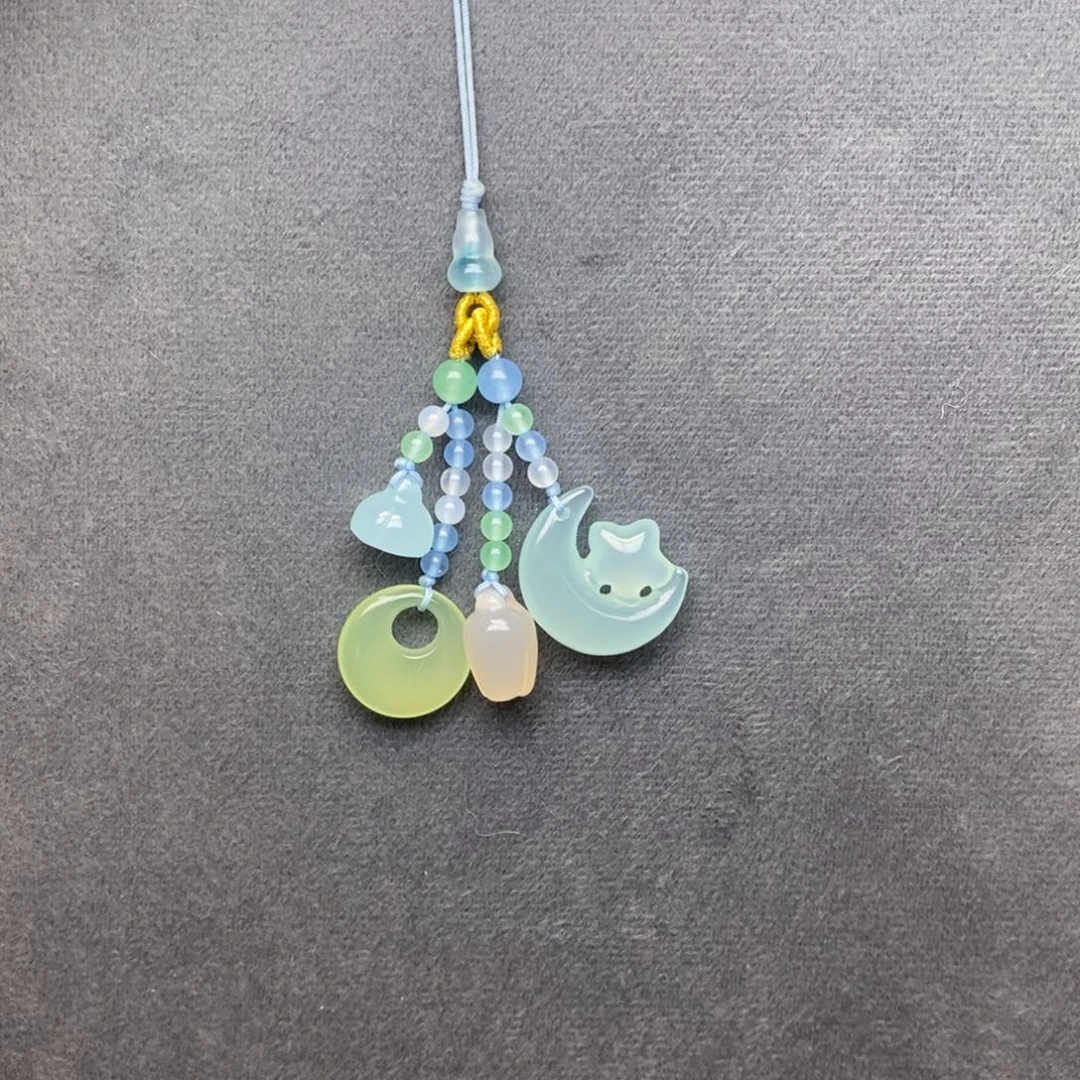 玛瑙/玉髓未镶嵌车挂