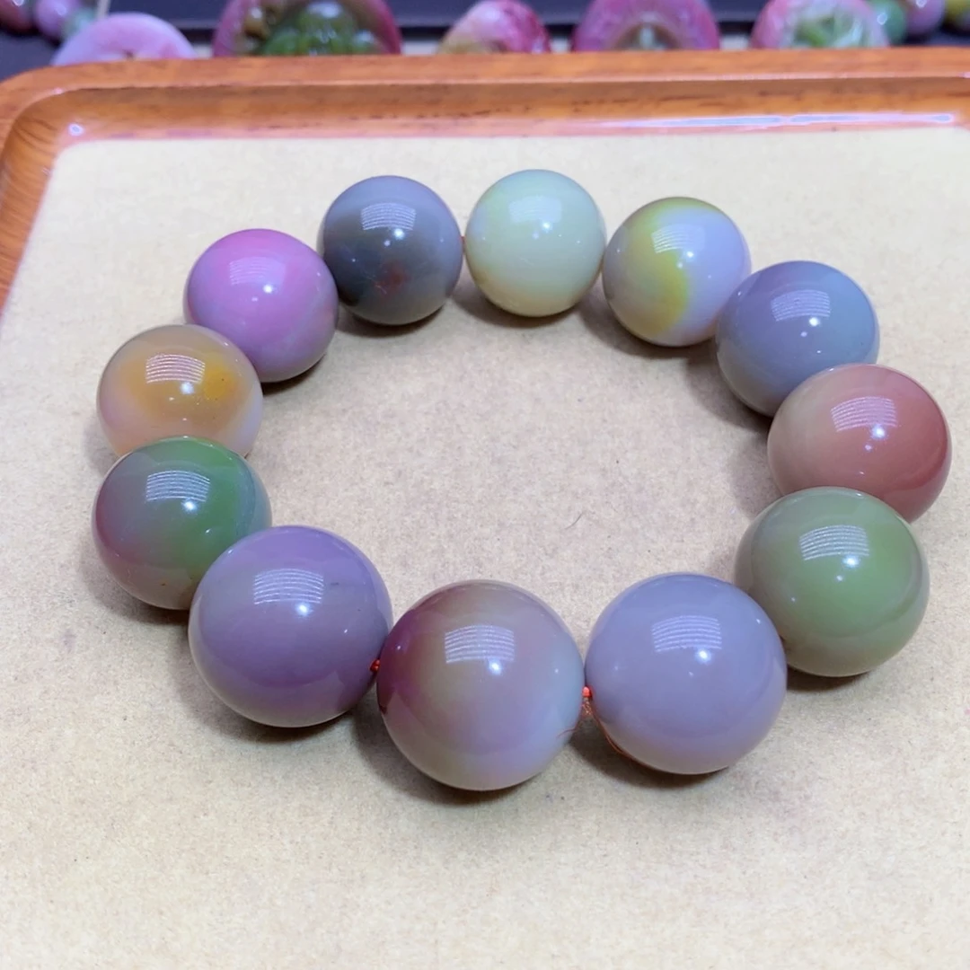 手链玛瑙未镶嵌盐源