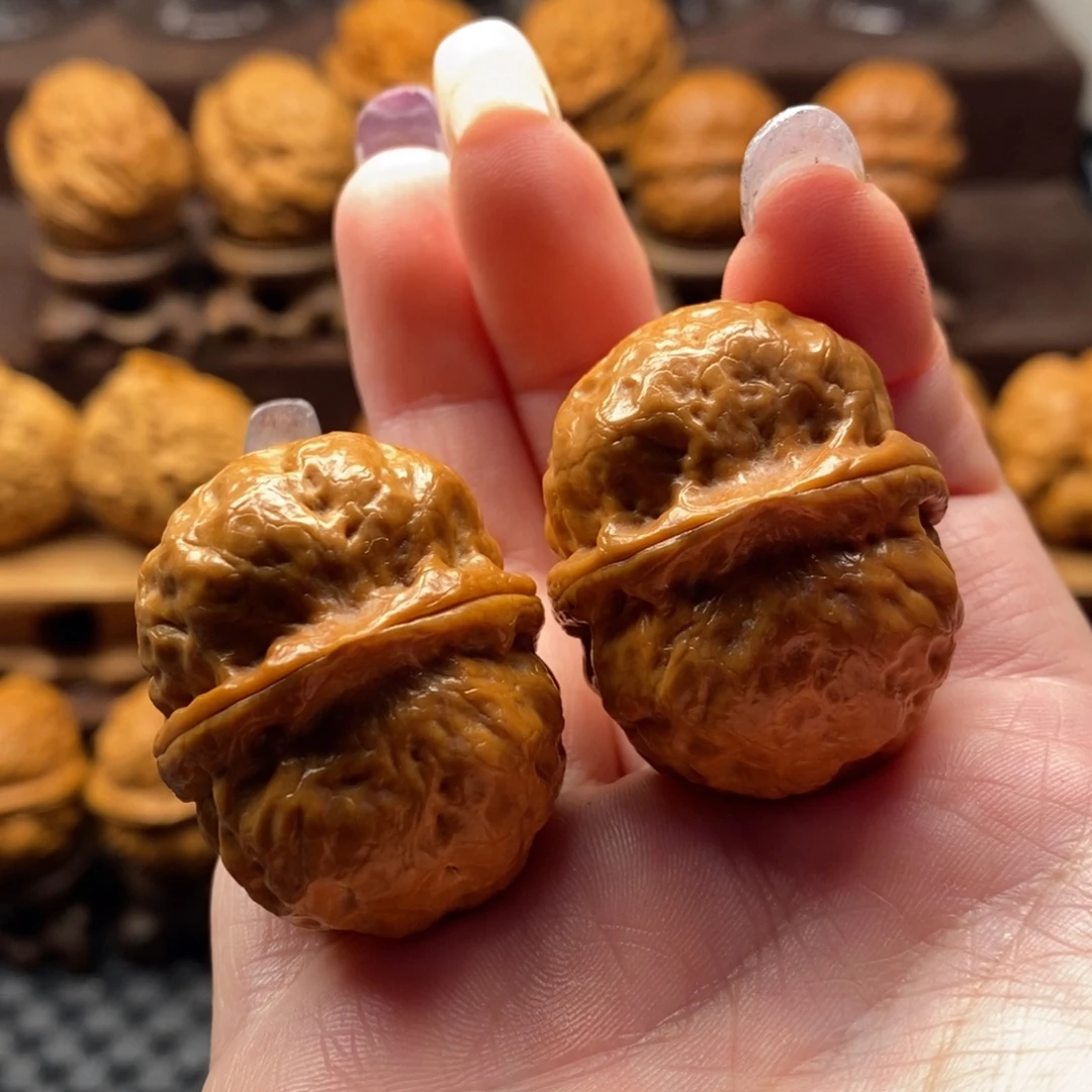 文玩核桃把件35小豆包