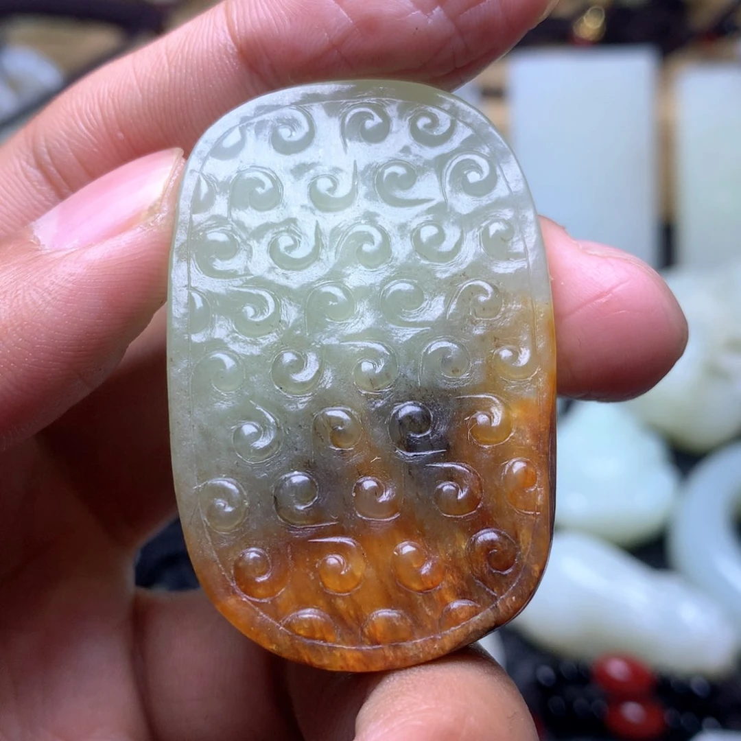 和田玉挂件未镶嵌