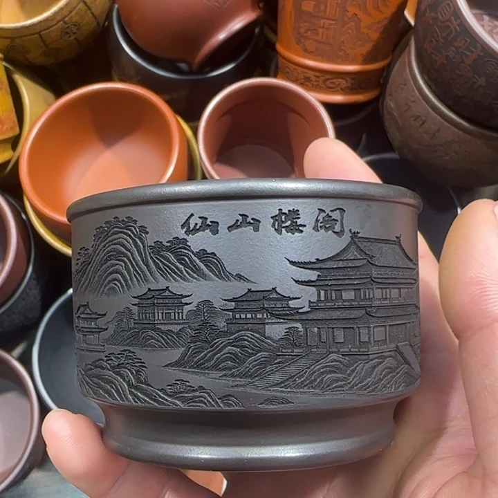 茶杯紫砂全手工制作工艺