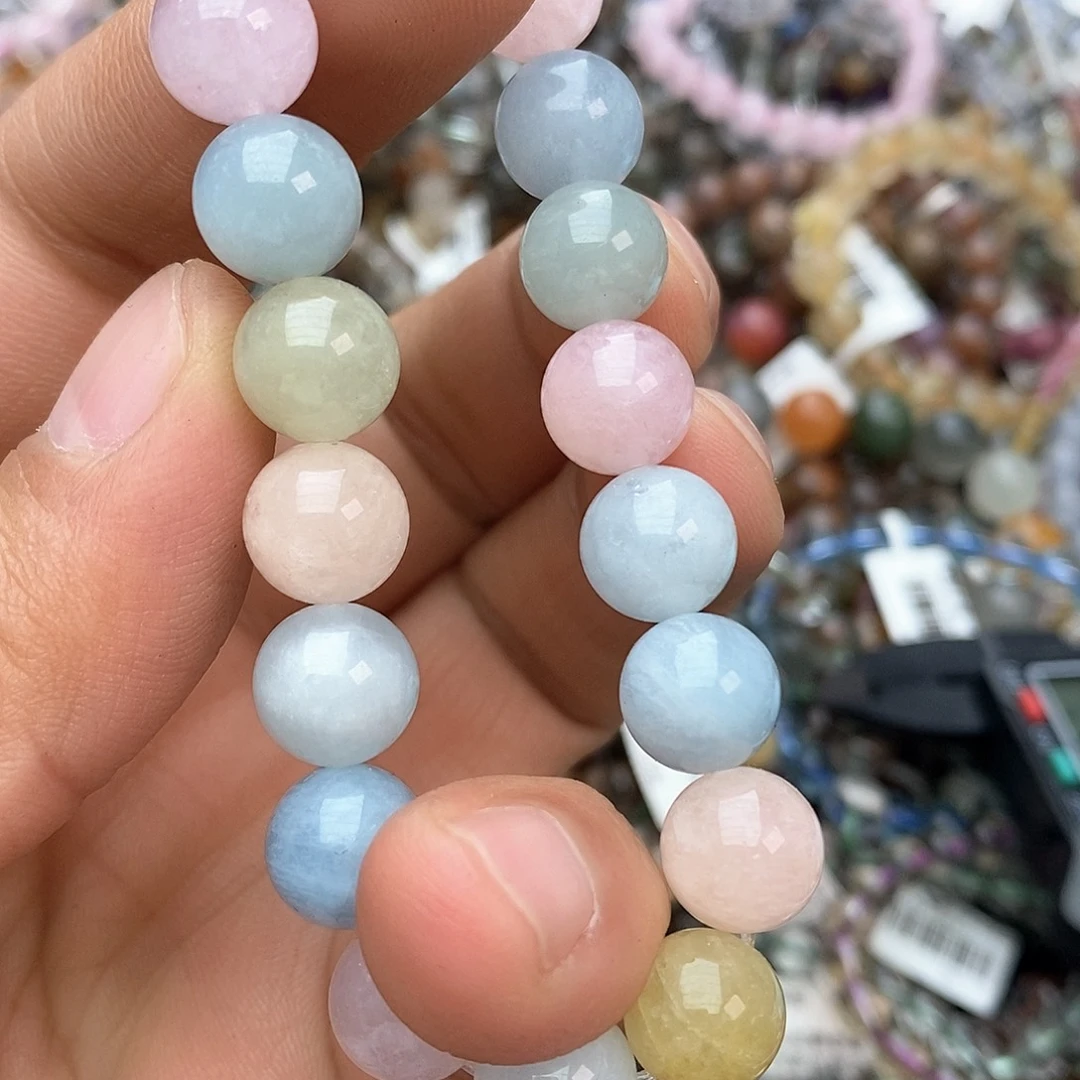 海蓝宝石手链未镶嵌手链