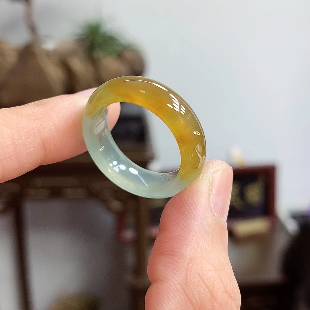 未镶嵌戒指翡翠19号