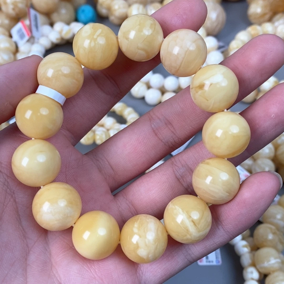 琥珀未镶嵌珠宝奇石16mm➕ 36g
