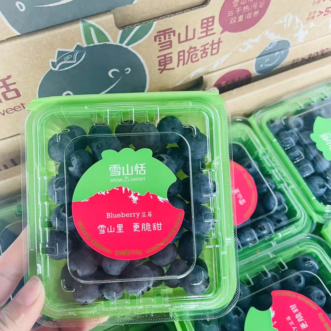 嫁沃雪山恬 雪山里，更脆甜！果径15mm+ 净重 125g/盒   6/12盒装