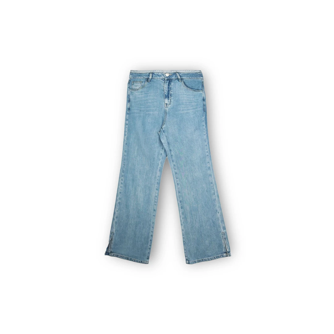 25s夏季新款水洗软牛仔垂感牛仔裤（TX23111）蓝色【153】