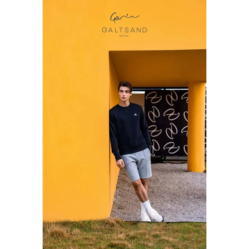 高品质 马吉拉风格 三纱混纺 轻奢棉感短裤 宽松五分裤