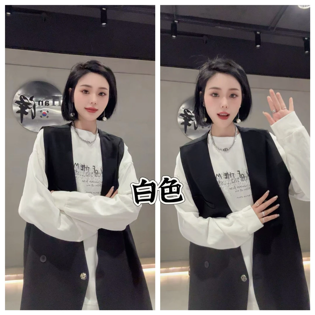 【寒泽自制】欧洲站“喷染”韩版大版卫衣80905-xx