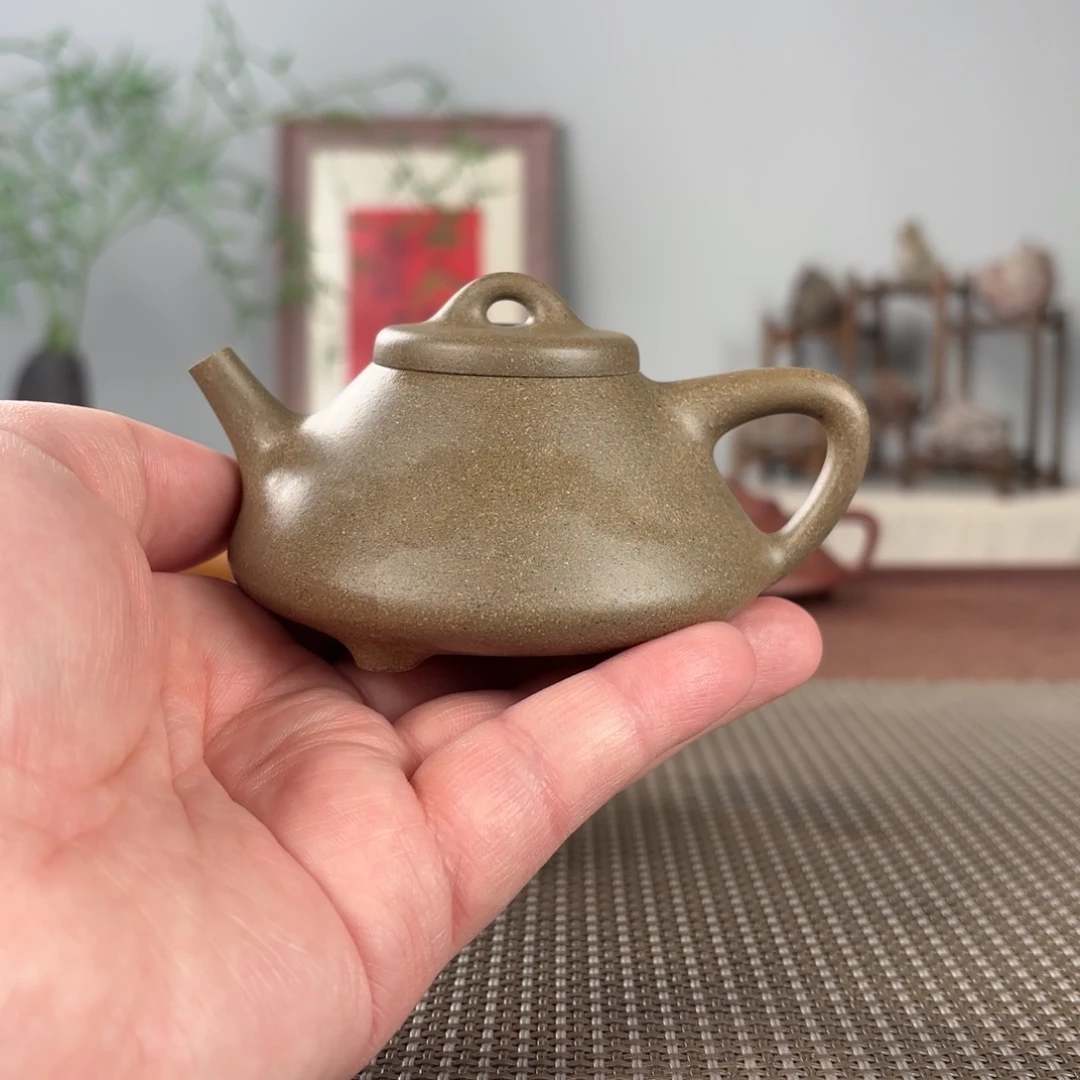 紫砂茶壶黄龙山原矿紫砂壶150