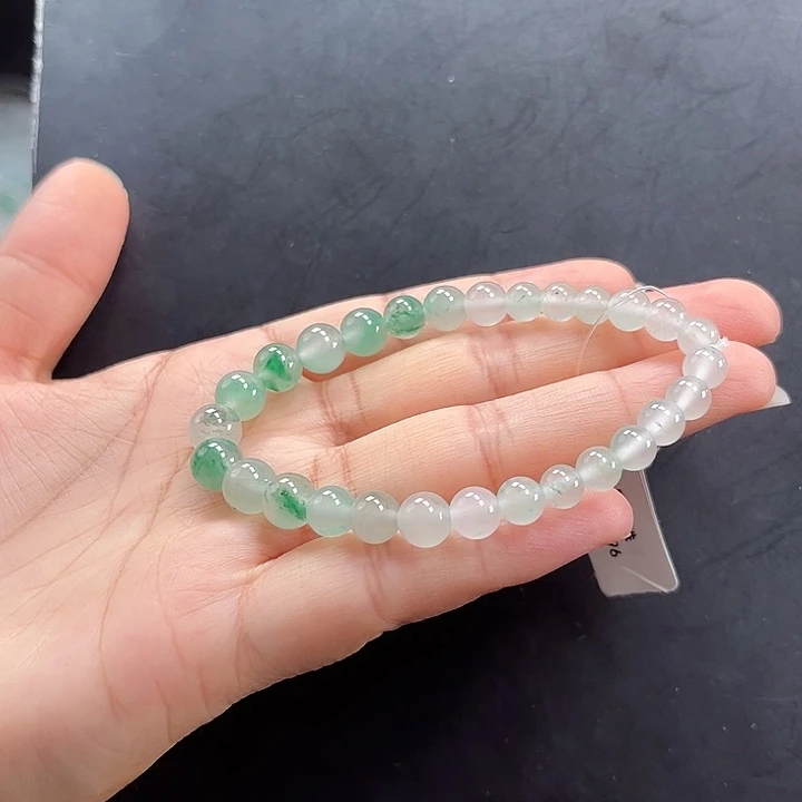 未镶嵌手串石英质玉