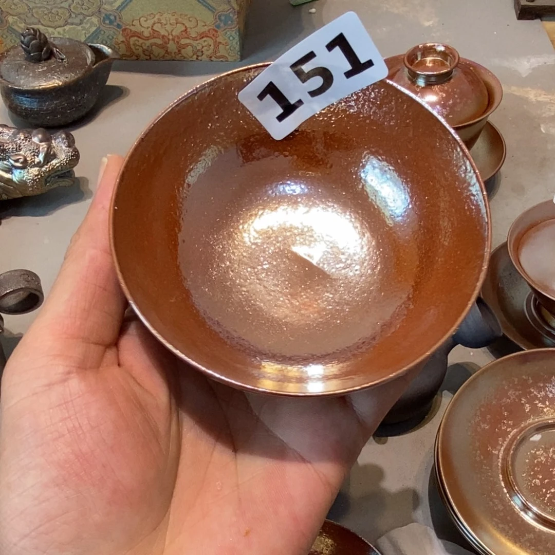 柴烧茶具陶瓷杯子