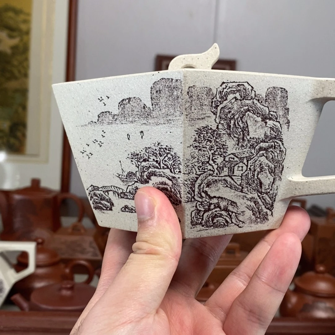茶壶紫砂原矿泥料传统工艺制作