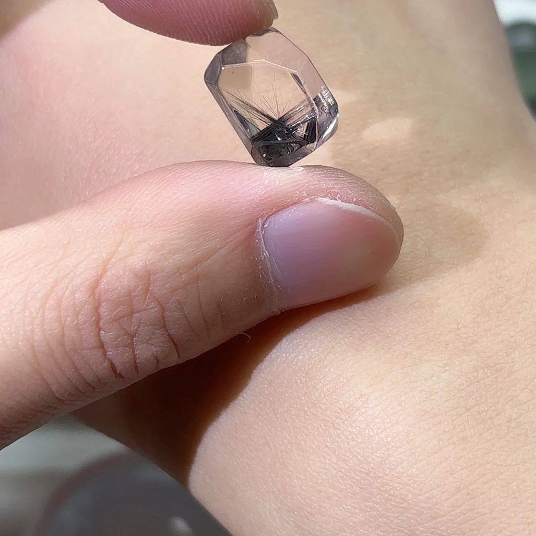 水晶珠宝半成品银S925镶嵌樱****°