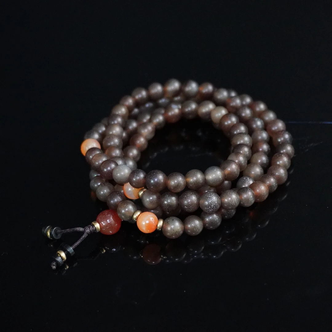 清代玛瑙珠串240771*古玉*传承