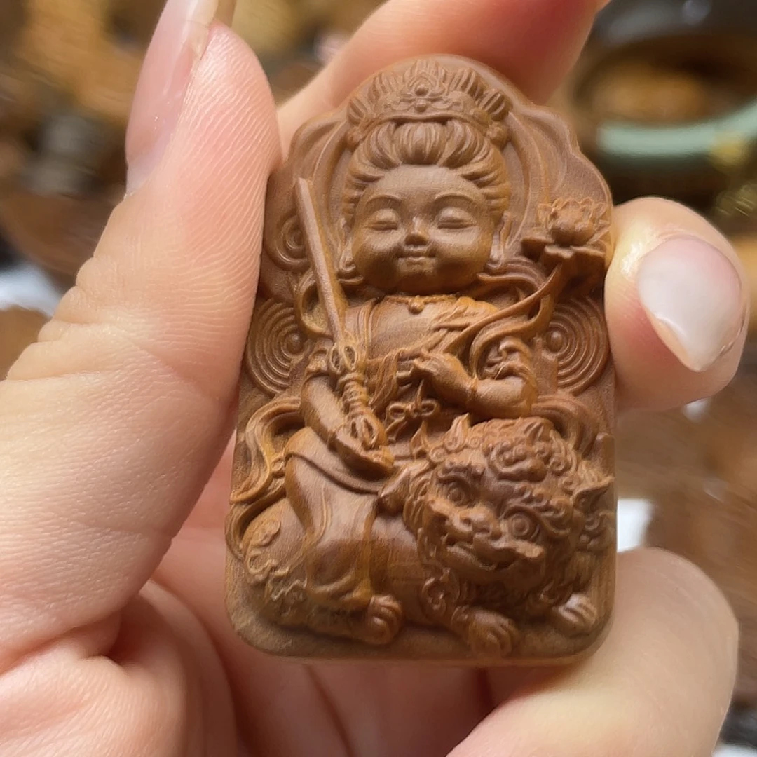 越***好檀香木文殊老山檀香