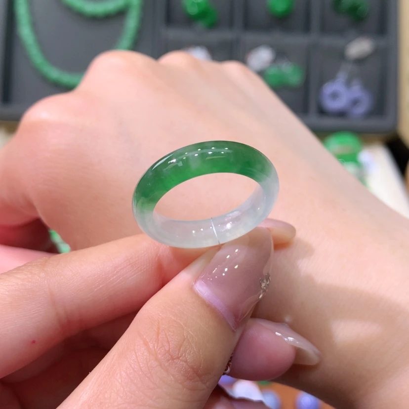 【闪购商品】未镶嵌戒指翡翠17号