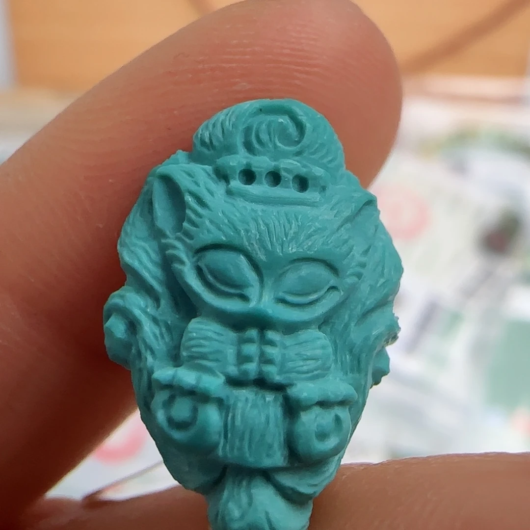 绿松石珠宝半成品未镶嵌