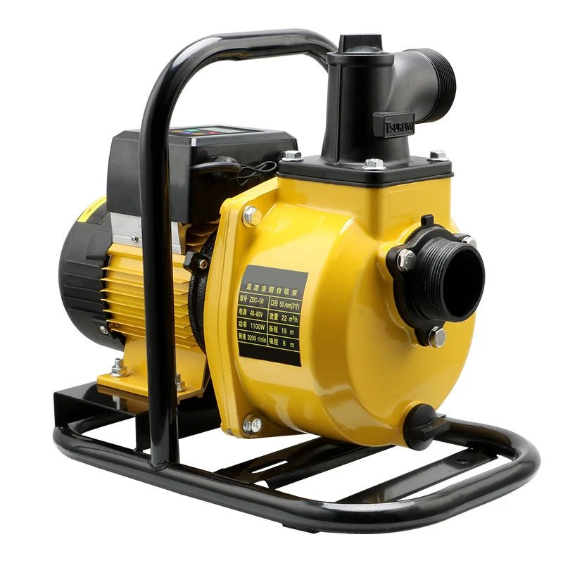 【直播专属】直流自吸泵电瓶车抽水机远程遥控高压大流量高扬程电