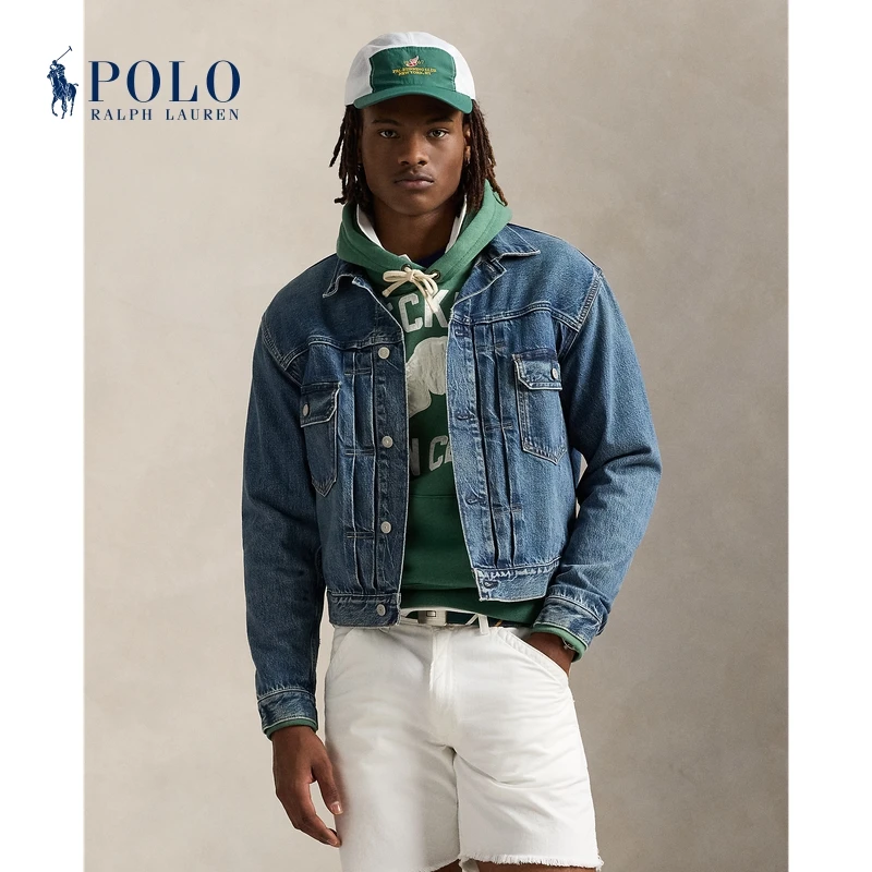 Ralph Lauren拉夫劳伦男装 经典款棉牛仔布卡车司机夹克710963177