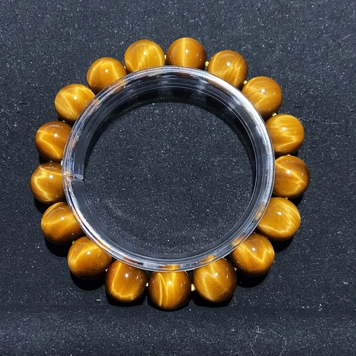 清***许木变石（虎睛石）未镶嵌手链