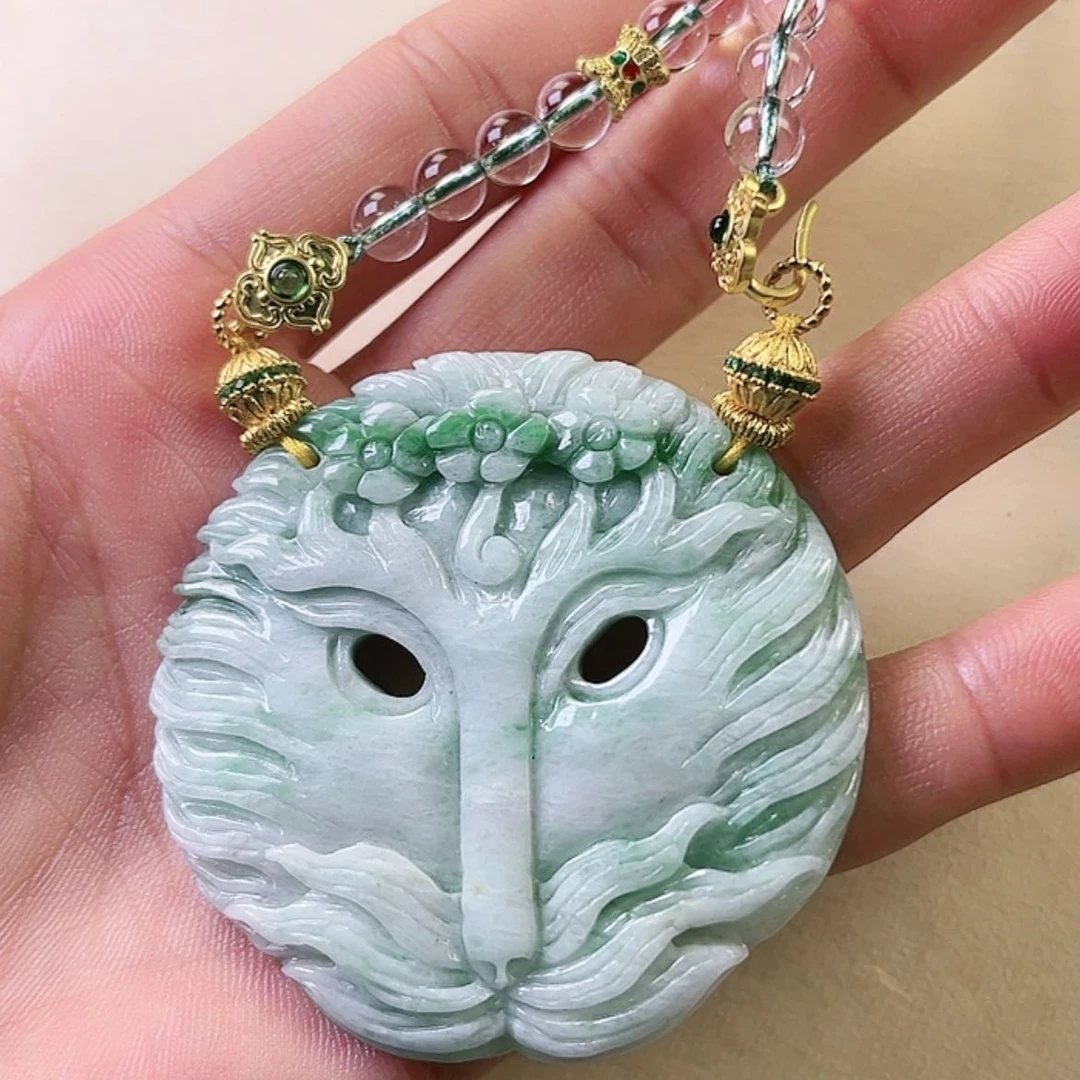 【闪购商品】翡翠颈饰未镶嵌挂件