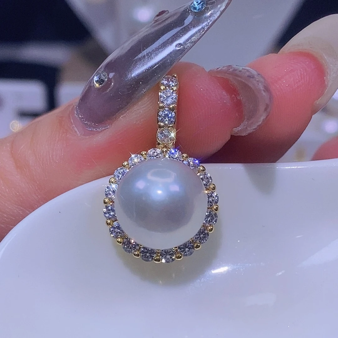 淡水珍珠合金颈饰
