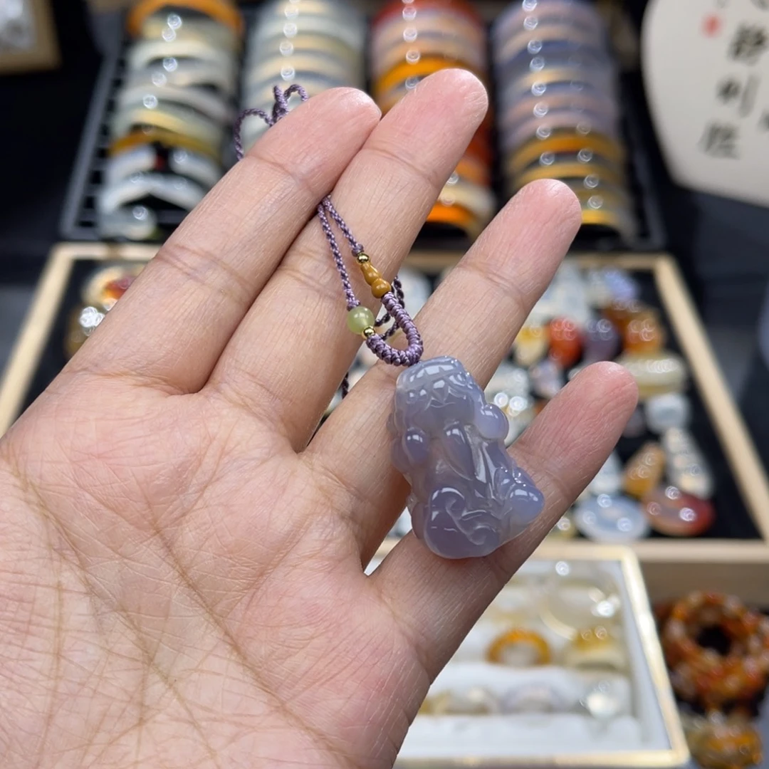 玛瑙/玉髓未镶嵌颈饰