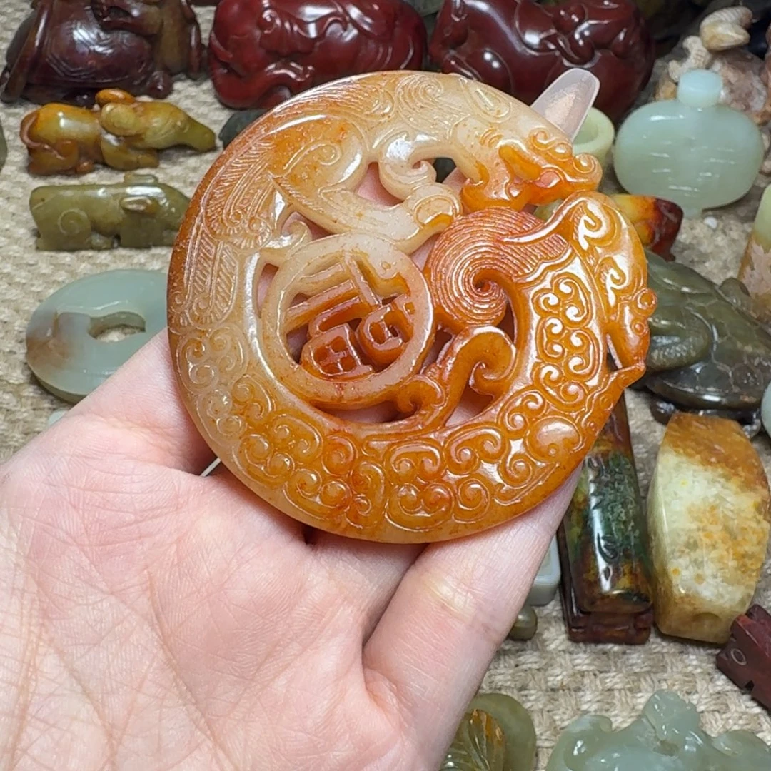 白玉菩提吊坠挂件