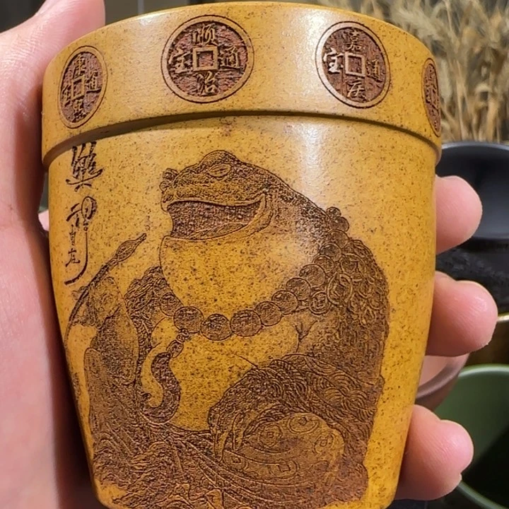 茶杯紫砂全手工紫砂主人杯