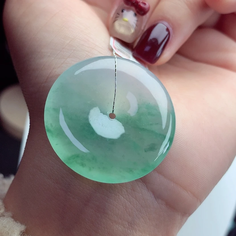 【闪购商品】颈饰未镶嵌翡翠尺寸34.8-6.6