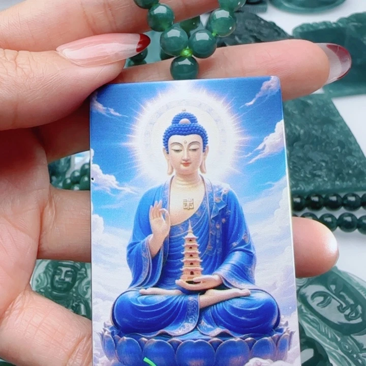 翡翠未镶嵌颈饰多样性发货天然A货翡翠