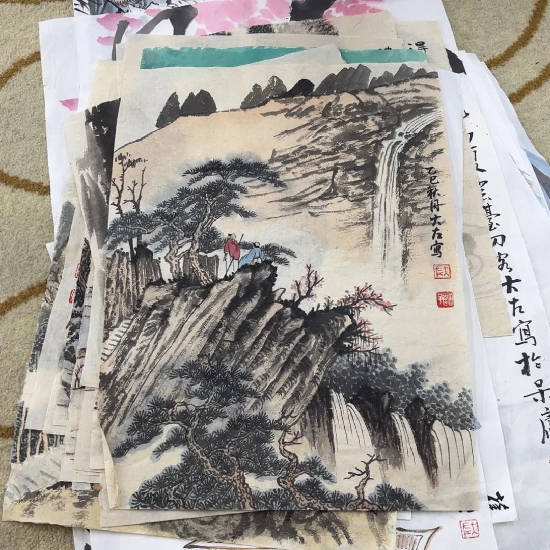 国画国画大左老师作品刘