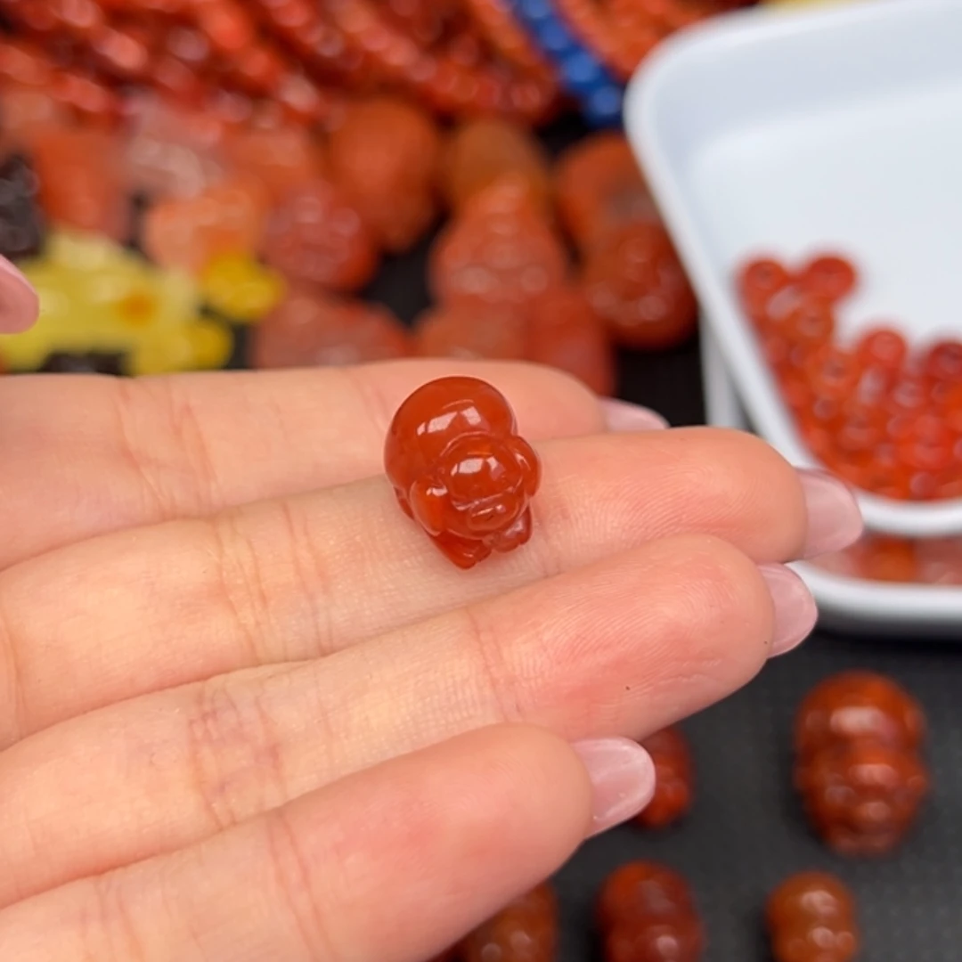 萝***嗦南红玛瑙未镶嵌吊坠(不含链)