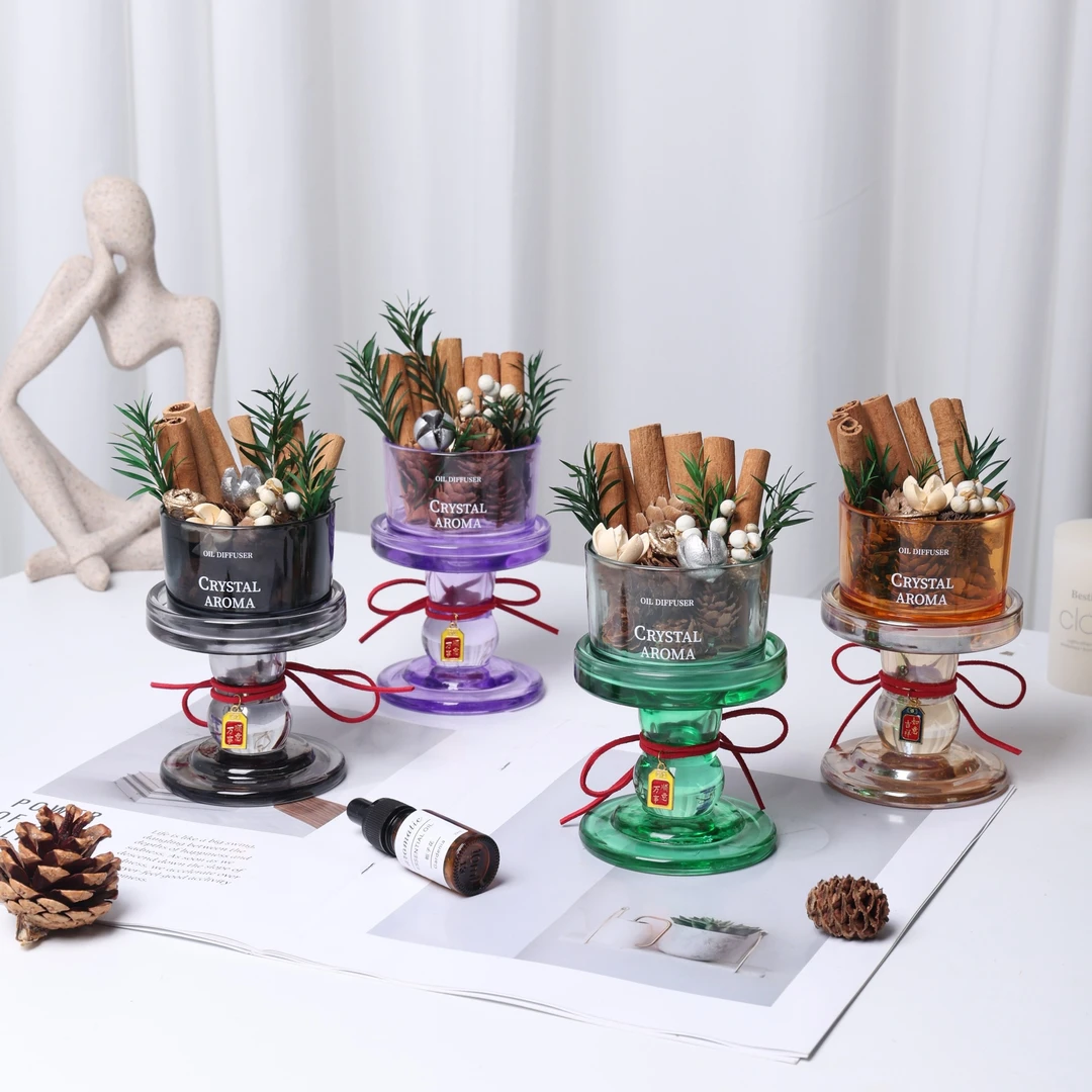 肉桂生财无火干花香薰聚财招财办公室家用摆件乔迁开业生日礼物新