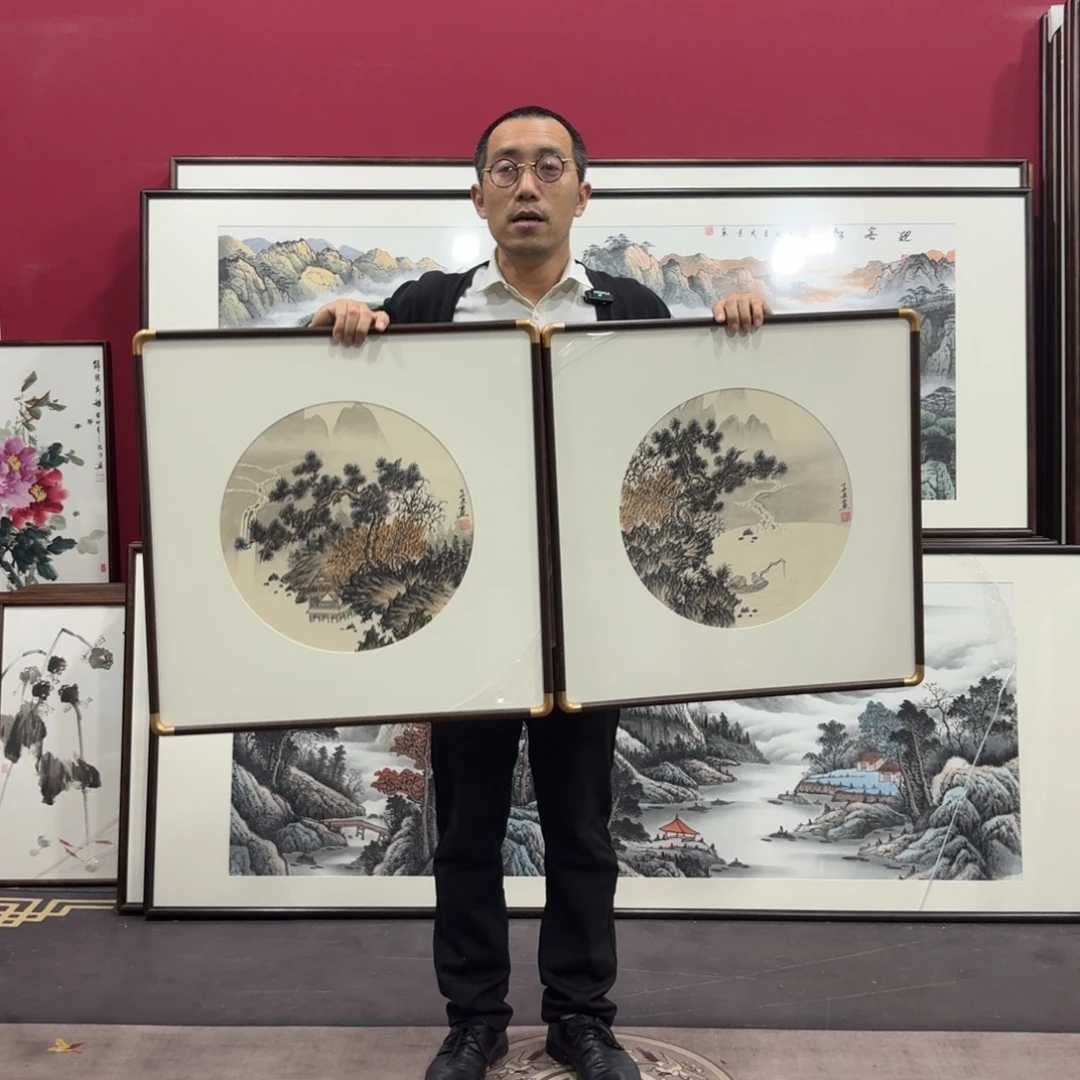 国画手绘作品60/60两幅