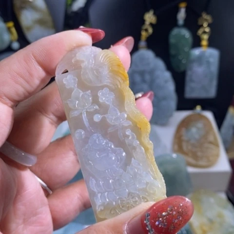 【闪购商品】颈饰未镶嵌翡翠姚*瘦佛