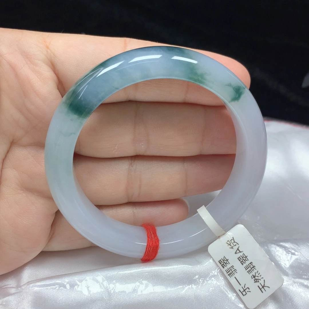 翡翠手镯未镶嵌正圈55.4