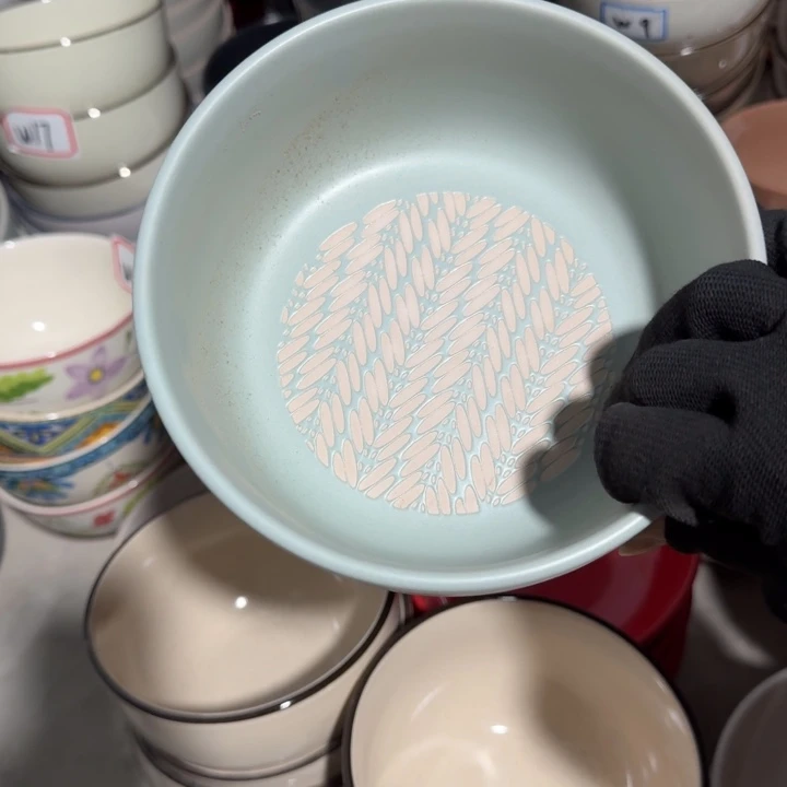 爱****搪瓷直播特惠5只装  微瑕