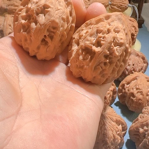 文玩核桃把件火苗38