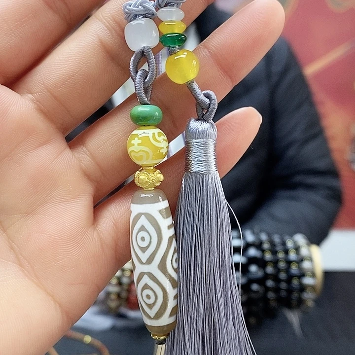 玛瑙/玉髓合金颈饰