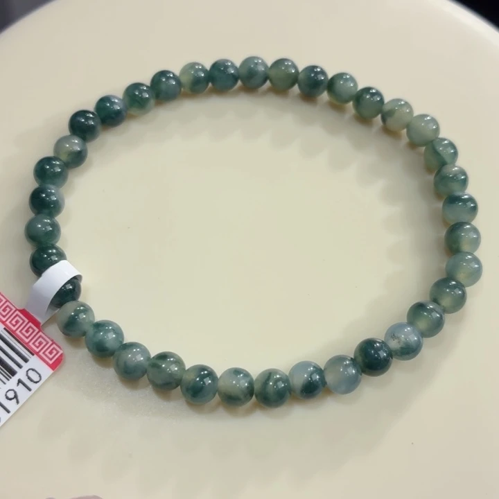 未镶嵌手链翡翠冰胶蓝绿飘卡5